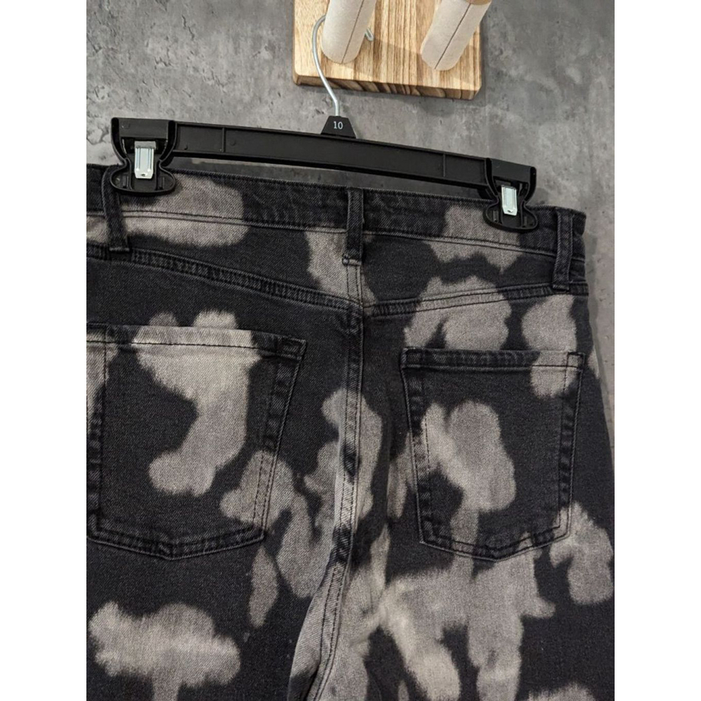 Women's Wild Fable Super High Rise Straight Jeans - Size 6 - Black/Gray - Picture 7 of 9